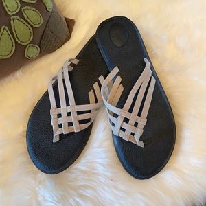 Sanuk flip flops